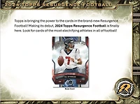 2024 Topps Resurgence NFL Football Mega Box (6 Packs)