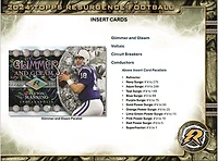 2024 Topps Resurgence NFL Football Mega Box (6 Packs)