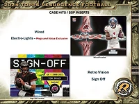 2024 Topps Resurgence NFL Football Mega Box (6 Packs)