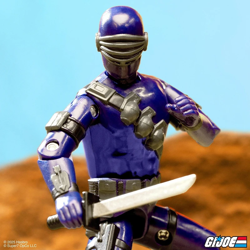 Super 7 G.I. Joe Wave 03 Snake Eyes (ReAction Figures) 3.75-in Action Figure