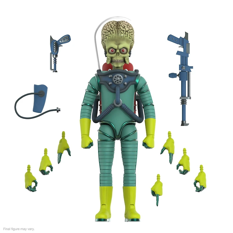 Super 7 Mars Attacks ULTIMATES Wave 01 Martian (Invasion Begins) 3.75-in Action Figure