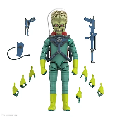 Super 7 Mars Attacks ULTIMATES Wave 01 Martian (Invasion Begins) 3.75-in Action Figure
