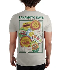 Sakamoto Days Store Stickers On Sand Ground Unisex Short Sleeve Graphic T-Shirt