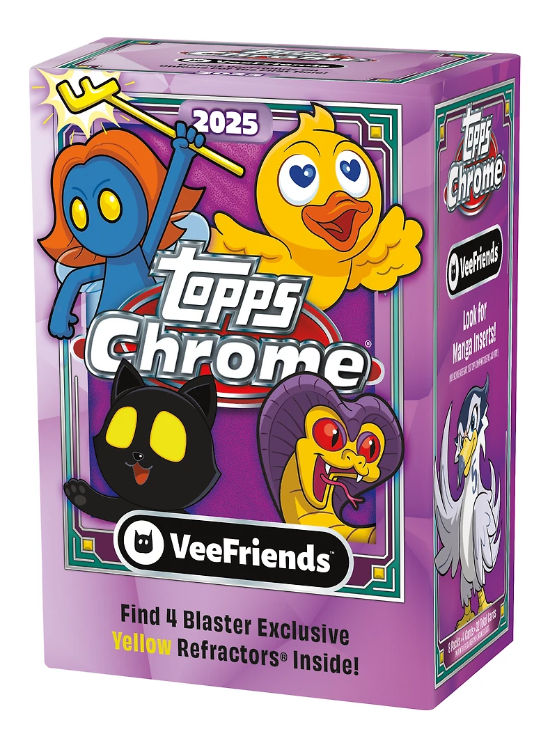 2025 Topps Chrome VeeFriends Value Box (8 Packs)