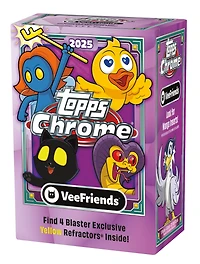 2025 Topps Chrome VeeFriends Value Box (8 Packs)