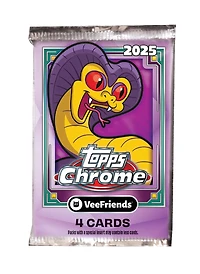 2025 Topps Chrome VeeFriends Value Box (8 Packs)