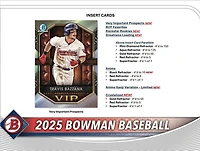 2025 Topps Bowman MLB Baseball Value Box (6 Packs)