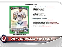 2025 Topps Bowman MLB Baseball Value Box (6 Packs)