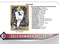 2025 Bowman MLB Baseball Mega Box