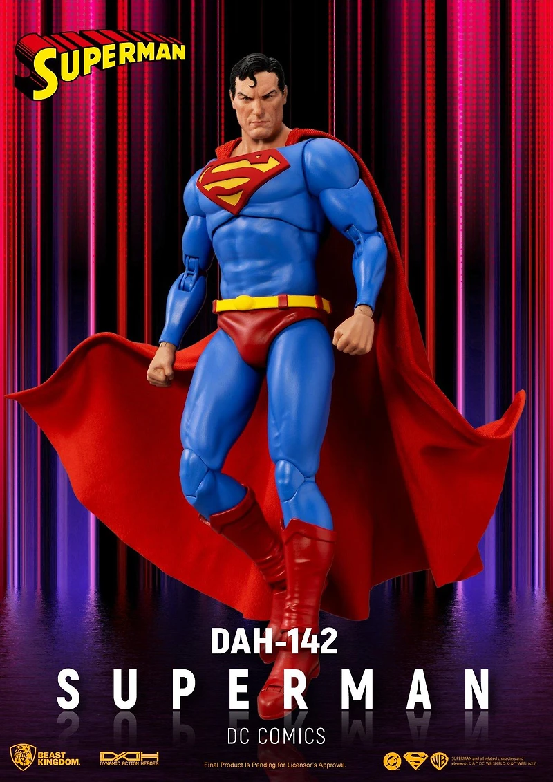 DC Comics DAH-142 Dynamic 8-CTION Superman 8-in Action Figure
