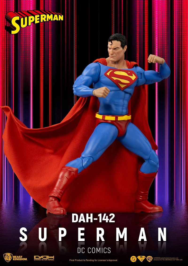 DC Comics DAH-142 Dynamic 8-CTION Superman 8-in Action Figure