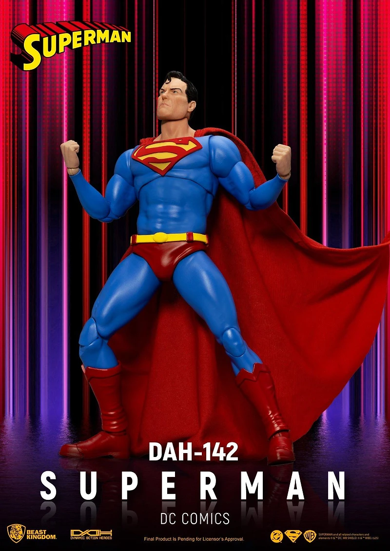 DC Comics DAH-142 Dynamic 8-CTION Superman 8-in Action Figure