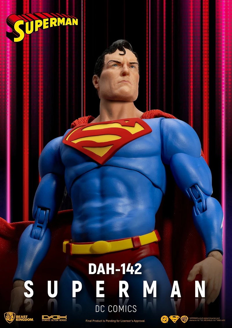 DC Comics DAH-142 Dynamic 8-CTION Superman 8-in Action Figure