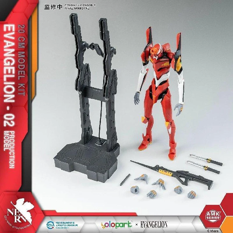 Neon Genesis Evangelion AMK Series EVA-02 PRODUCTION MODEL Model Kit