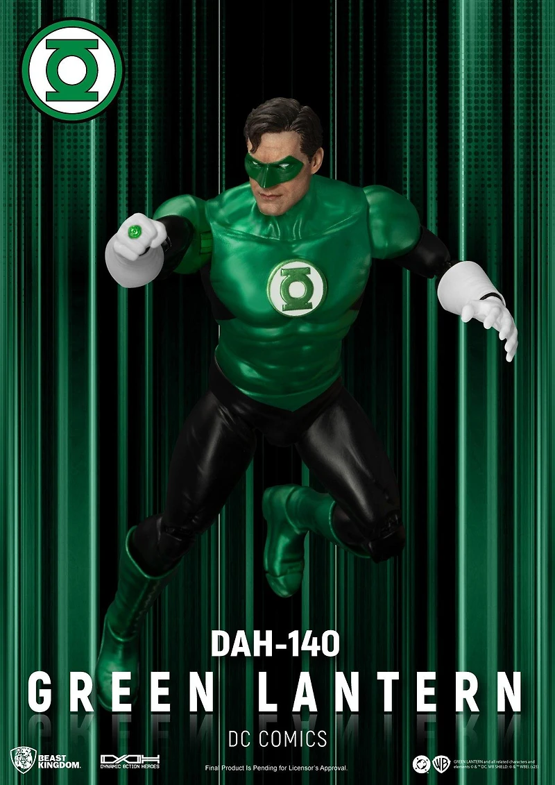 DC Comics DAH-140 Dynamic 8-CTION Green Lantern 8-in Action Figure