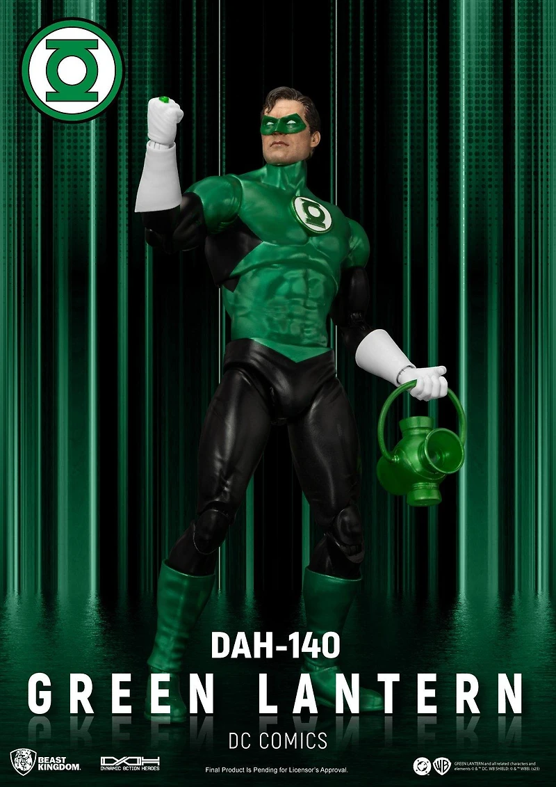 DC Comics DAH-140 Dynamic 8-CTION Green Lantern 8-in Action Figure