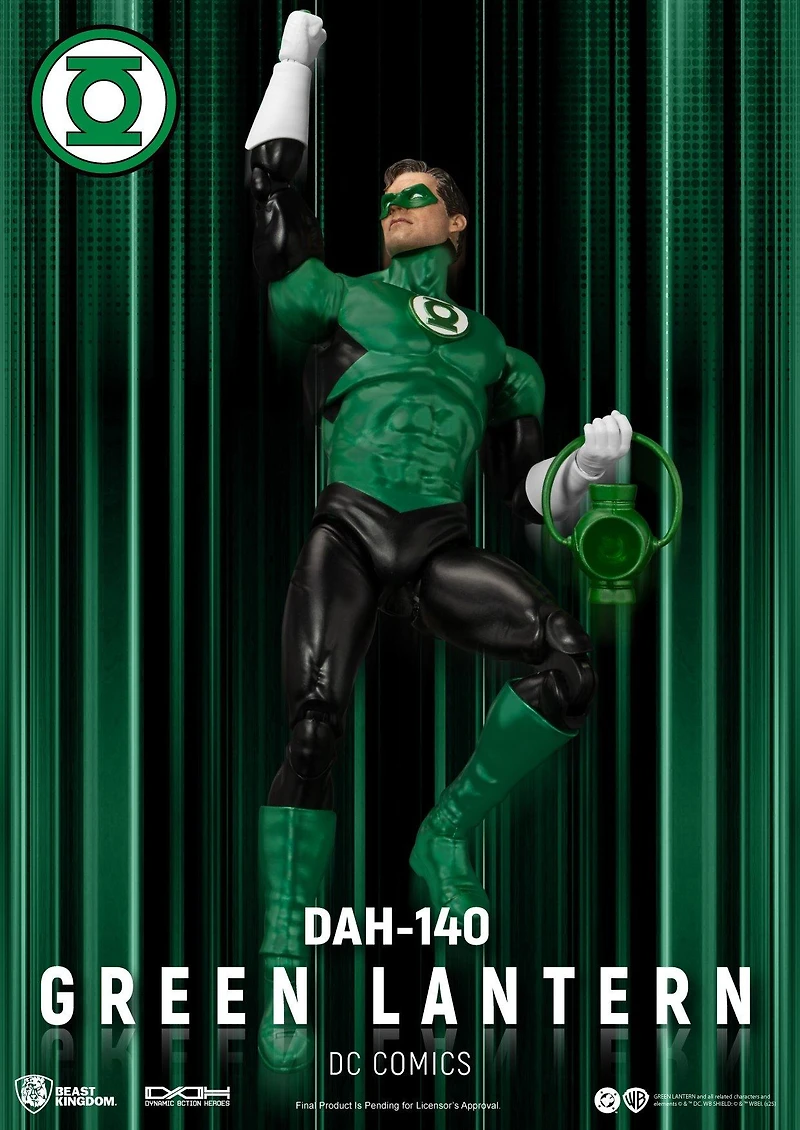 DC Comics DAH-140 Dynamic 8-CTION Green Lantern 8-in Action Figure