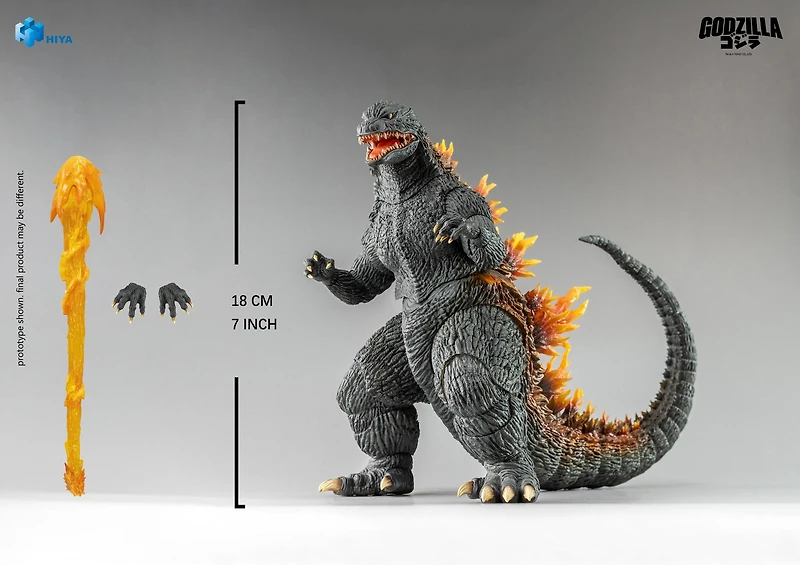 HIYA Godzilla 2000 Exquisite Basic Heat Rat Godzilla 7-in PX Action Figure