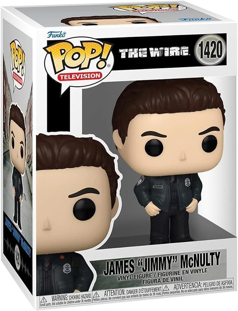 Funko POP! Television: The Wire James (Jimmy) McNulty 4.05-in Vinyl Figure