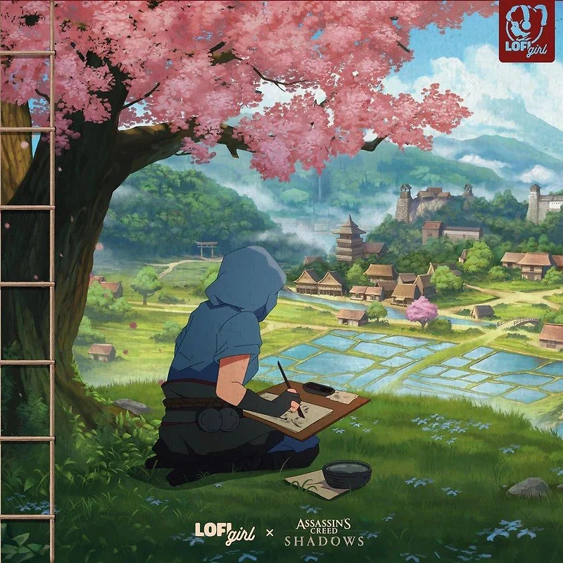 LoFi Assassin's Creed Shadows Marbled Red Vinyl 2x LP