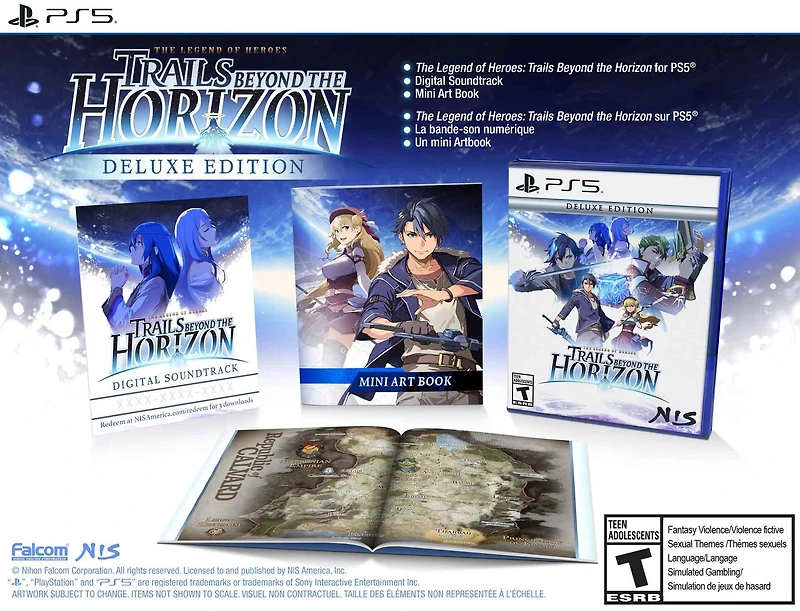 The Legend of Heroes: Trails beyond the Horizon Deluxe Edition - PlayStation 5