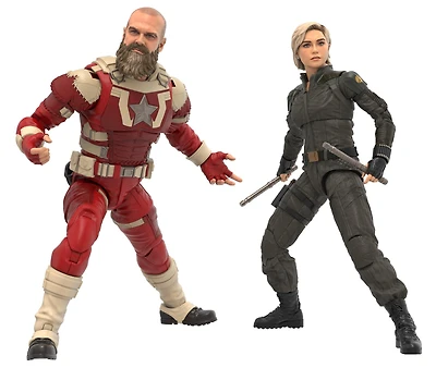 Hasbro Marvel Legends: Thunderbolts Yelena Belova and Red Guardian 6-In Action Figure Set