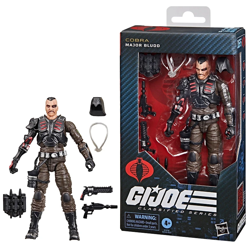 Hasbro G.I. Joe Classified Series Major Bludd (Issue 166) 6-in Figure