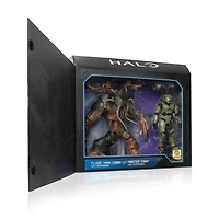 Jazwares Halo Master Chief vs. The Flood (Vault Edition) 4-in Figure Set
