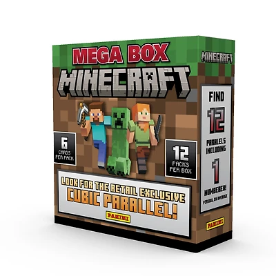 2024 Panini Minecraft Trading Cards Mega Box
