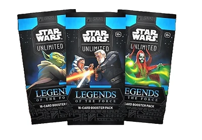 Star Wars: Unlimited TCG Legends of the Force Booster Pack (Styles May Vary)
