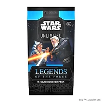 Star Wars: Unlimited TCG Legends of the Force Booster Pack (Styles May Vary)