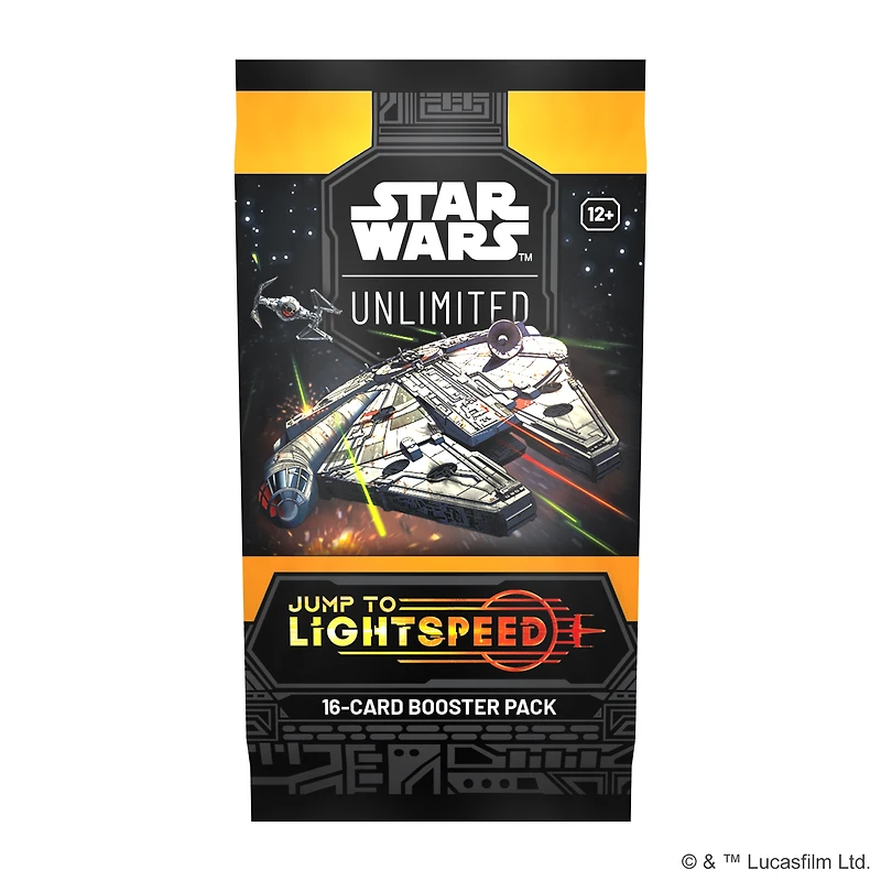 Star Wars: Unlimited: Jump to Lightspeed Booster Pack (Styles May Vary)