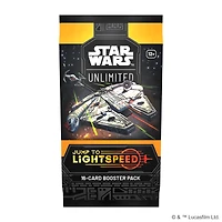 Star Wars: Unlimited: Jump to Lightspeed Booster Pack (Styles May Vary)