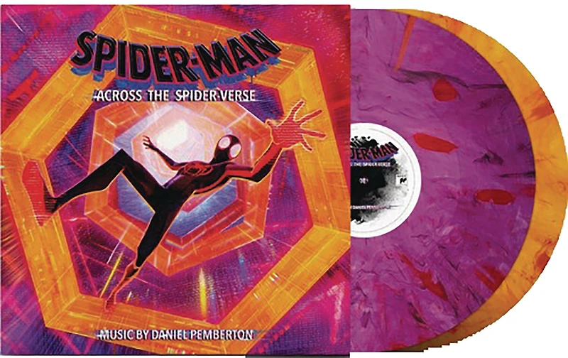 Spider-Man Across the Spider-Verse Orange and Purple 2 Vinyl LP