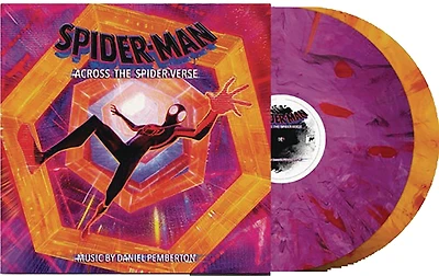 Spider-Man Across the Spider-Verse Orange and Purple 2 Vinyl LP