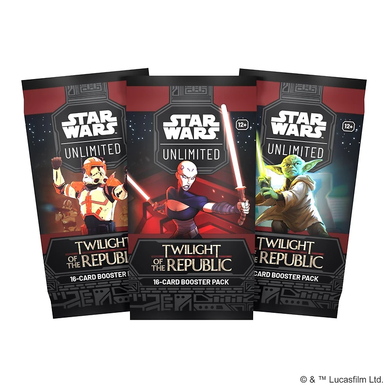 Star Wars: Unlimited TCG Twilight of the Republic Booster Pack (Styles May Vary