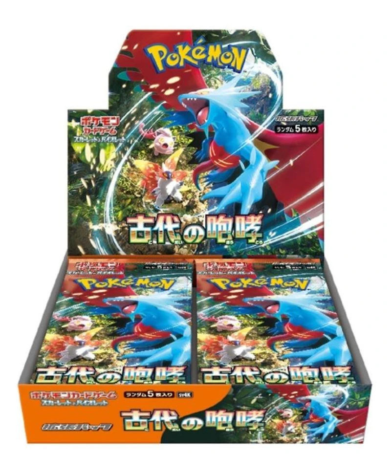 Pokemon Trading Card Game: Scarlet and Violet Ancient Roar Booster Box (Japanese Version
