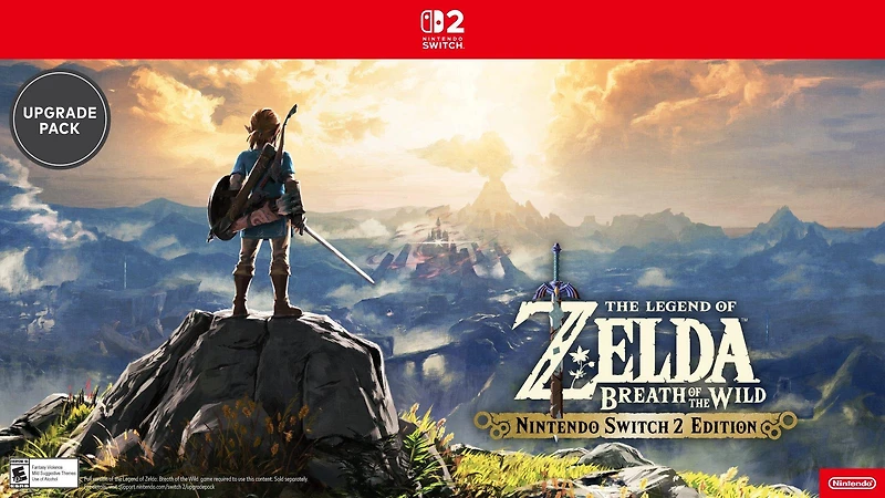 The Legend of Zelda: Breath of the Wild - Nintendo Switch 2 Edition Upgrade Pack