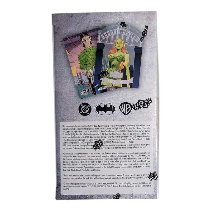 Upper Deck DC Skybox Metal Universe Batman Trading Cards Blaster Box