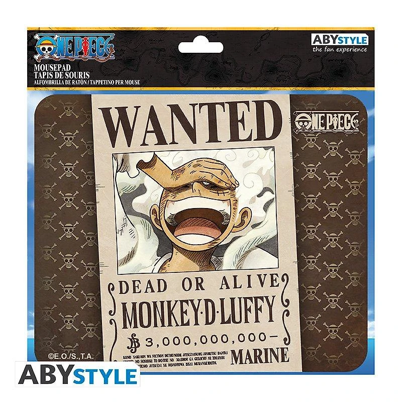 ABYstyle One Piece Wanted Luffy Refresh Mouse Pad