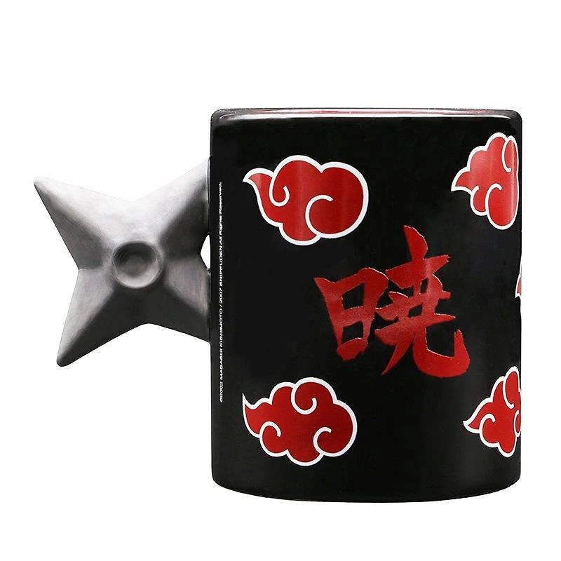 Naruto Shippuden Shuriken Akatsuki 16oz 3D Mug