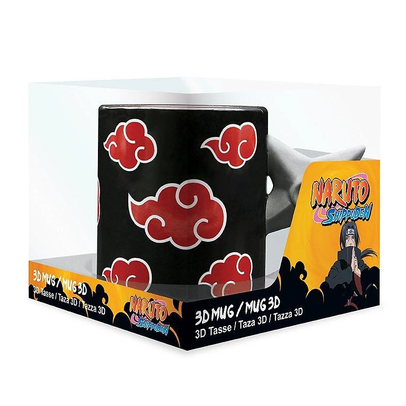 Naruto Shippuden Shuriken Akatsuki 16oz 3D Mug