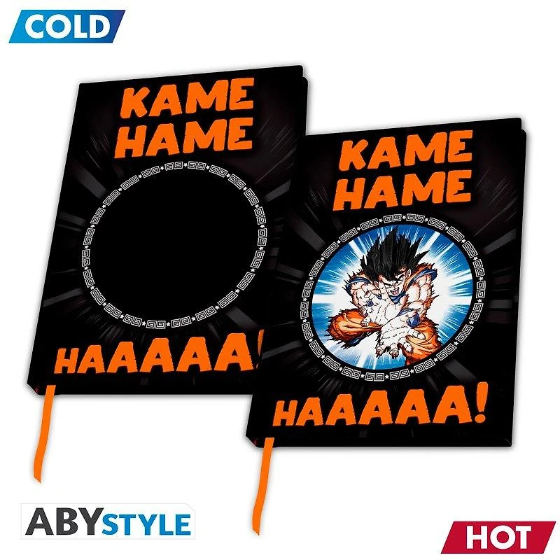 ABYstyle Dragon Ball Z Goku Heat Change Notebook (180 Pages
