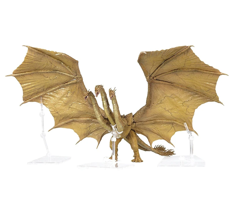 Hiya Toys Godzilla King of Monsters Exquisite Basic King Ghidorah Gravity Beam PX 13.75-in Action Figure