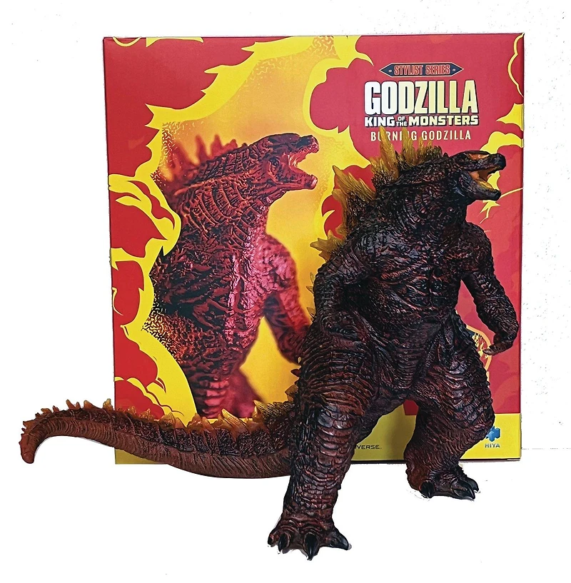 Hiya Toys Godzilla King of Monsters Stylist Burning Godzilla PX 8-in Action Figure