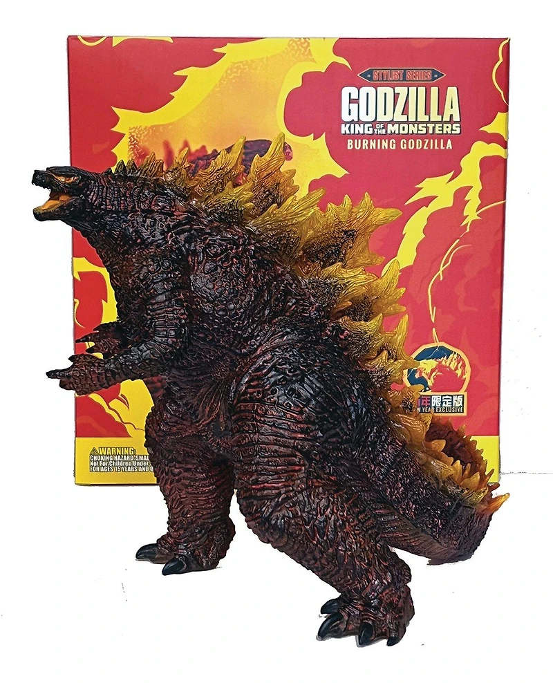 Hiya Toys Godzilla King of Monsters Stylist Burning Godzilla PX 8-in Action Figure