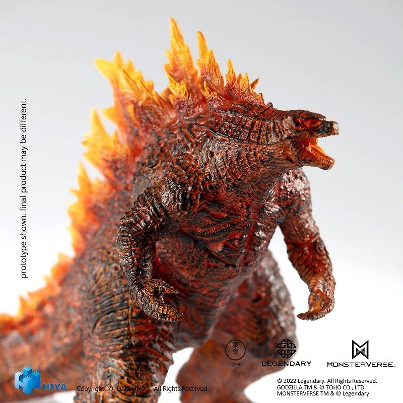 Hiya Toys Godzilla King of Monsters Stylist Burning Godzilla PX 8-in Action Figure