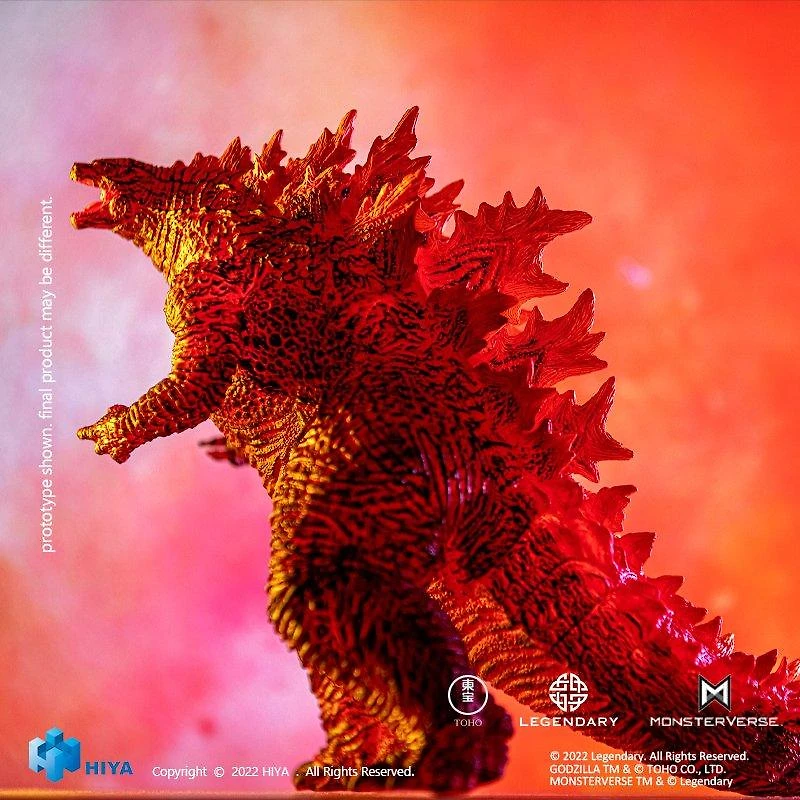 Hiya Toys Godzilla King of Monsters Stylist Burning Godzilla PX 8-in Action Figure