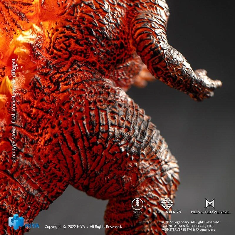 Hiya Toys Godzilla King of Monsters Stylist Burning Godzilla PX 8-in Action Figure