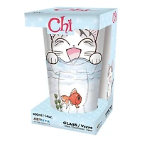 ABYstyle Chi's Sweet Home Cute Kitty Cat One 14oz. Pint Drinking Glass